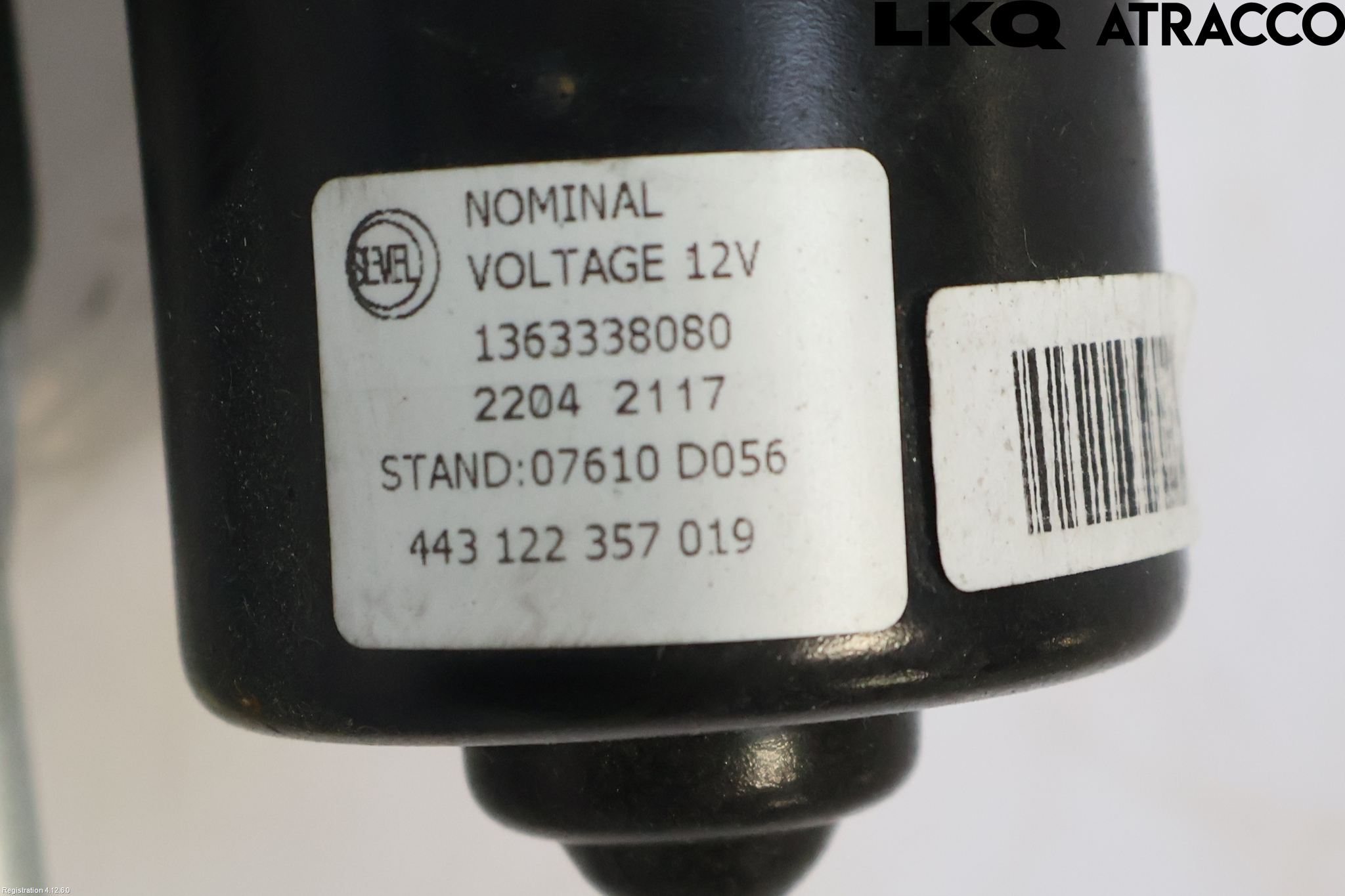 Fiat DUCATO/E-DUCATO 24- Torkarmekanism Vindruta
