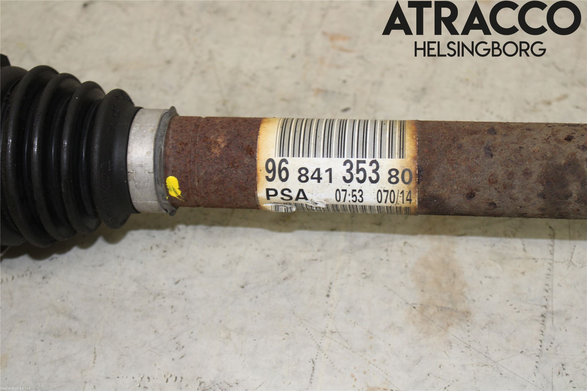 Peugeot 2008 13-20 Drivaxel Fram Vänster