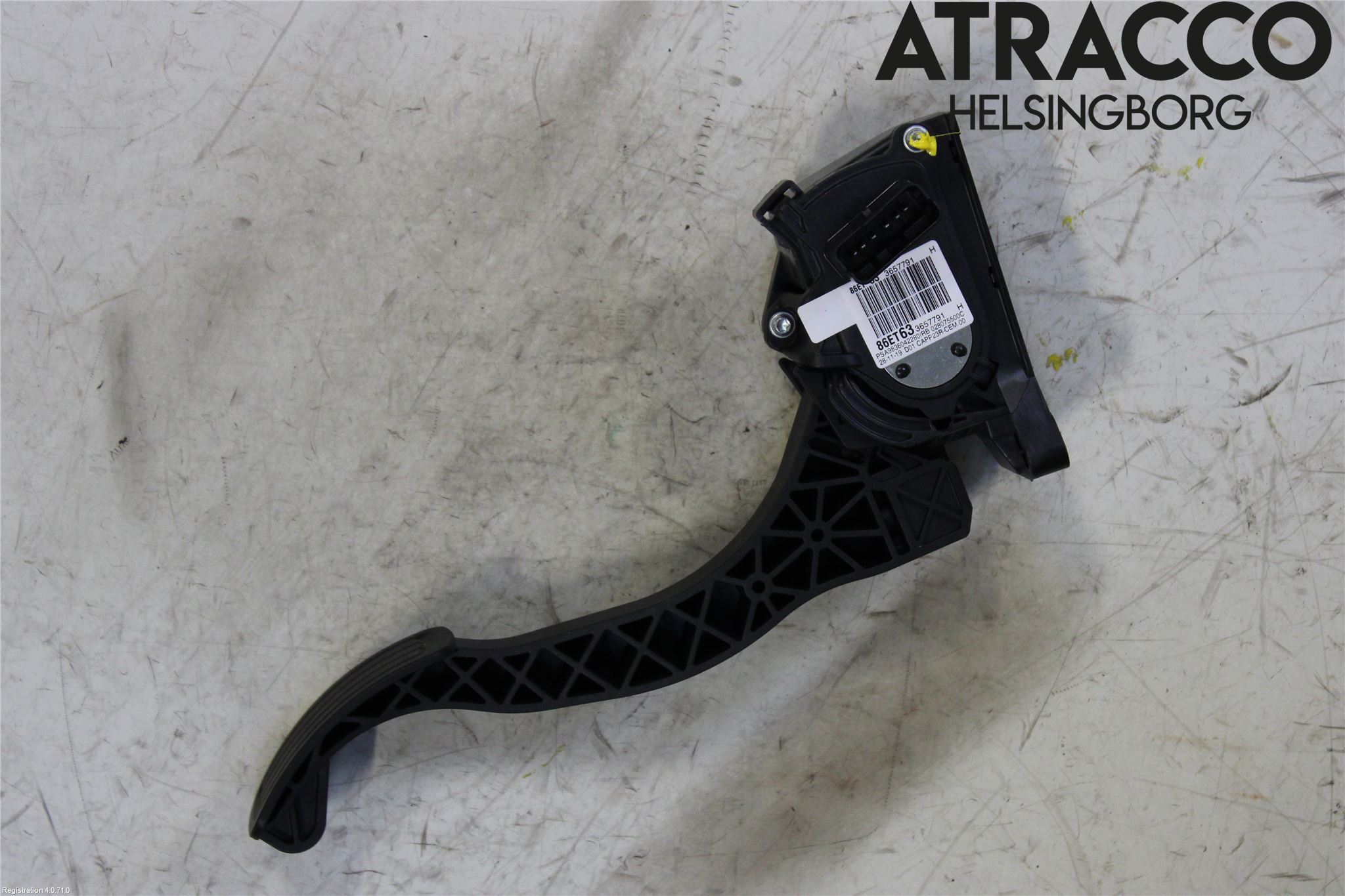 Peugeot RIFTER/E-RIFTER 19- Gaspedal