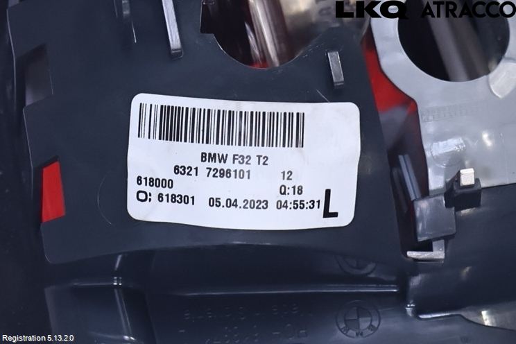 BMW 4 F36 Gran Coupé 14-20 Bakljus Lucka Vä