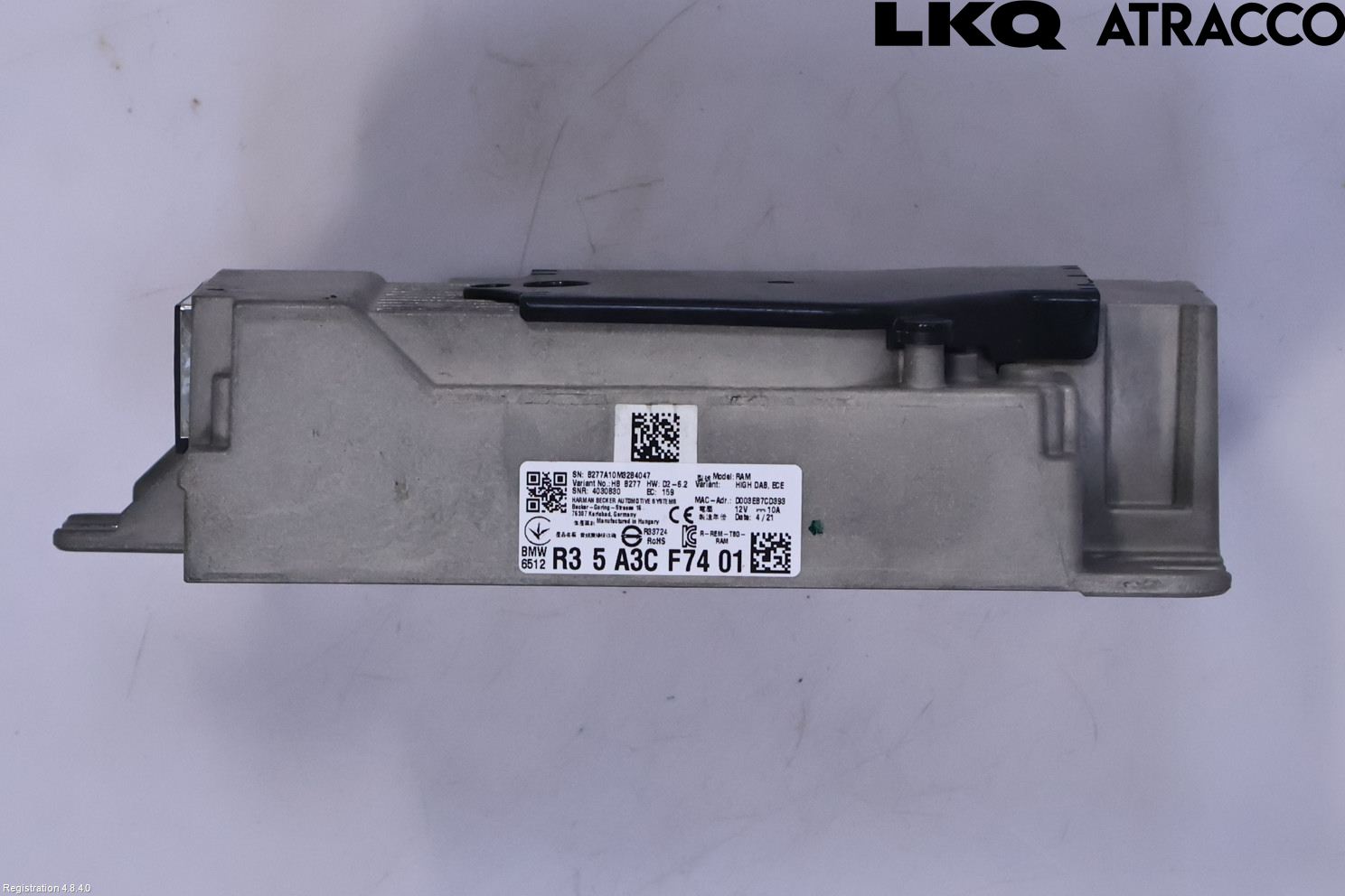 BMW 5 G30/G31/F90 17-23 Radio-Stereo Förstärkare