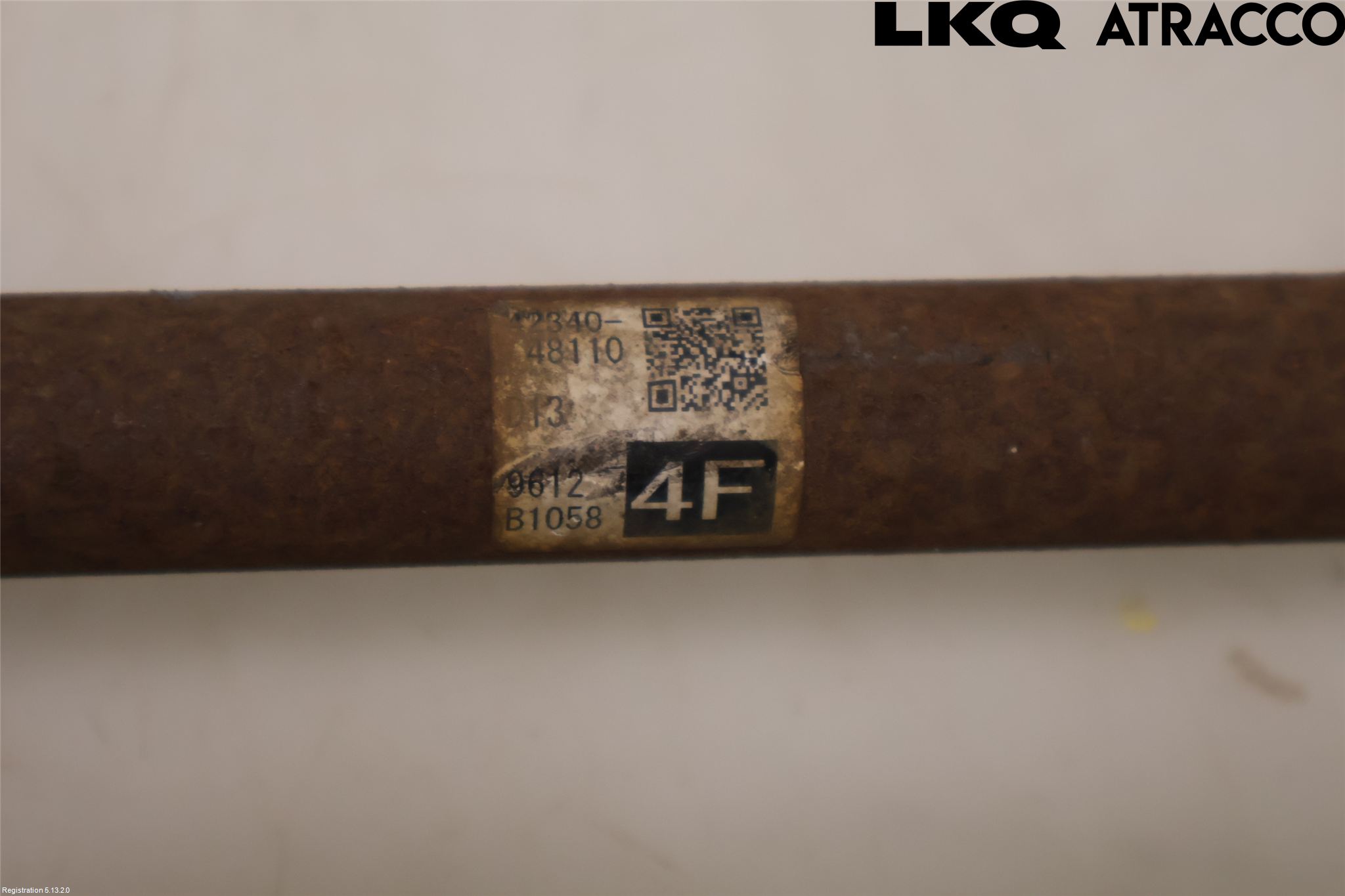 Lexus NX 300h 15-21 Drivaxel Bak Höger