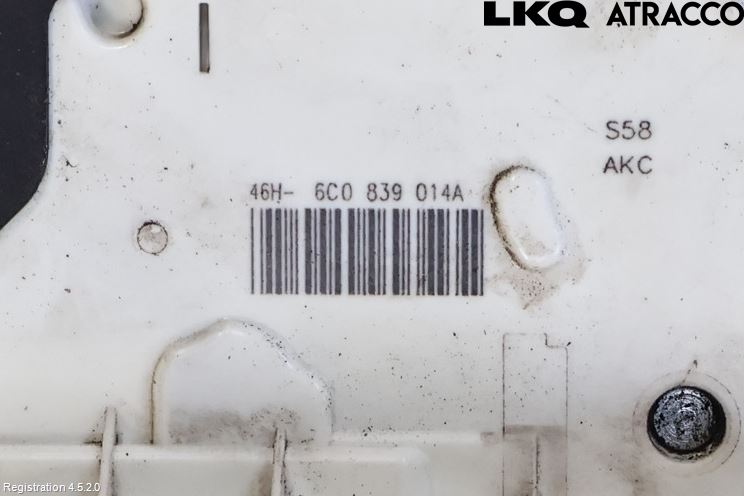 Volkswagen VW POLO 10-17 Centrallåsmotor Höger