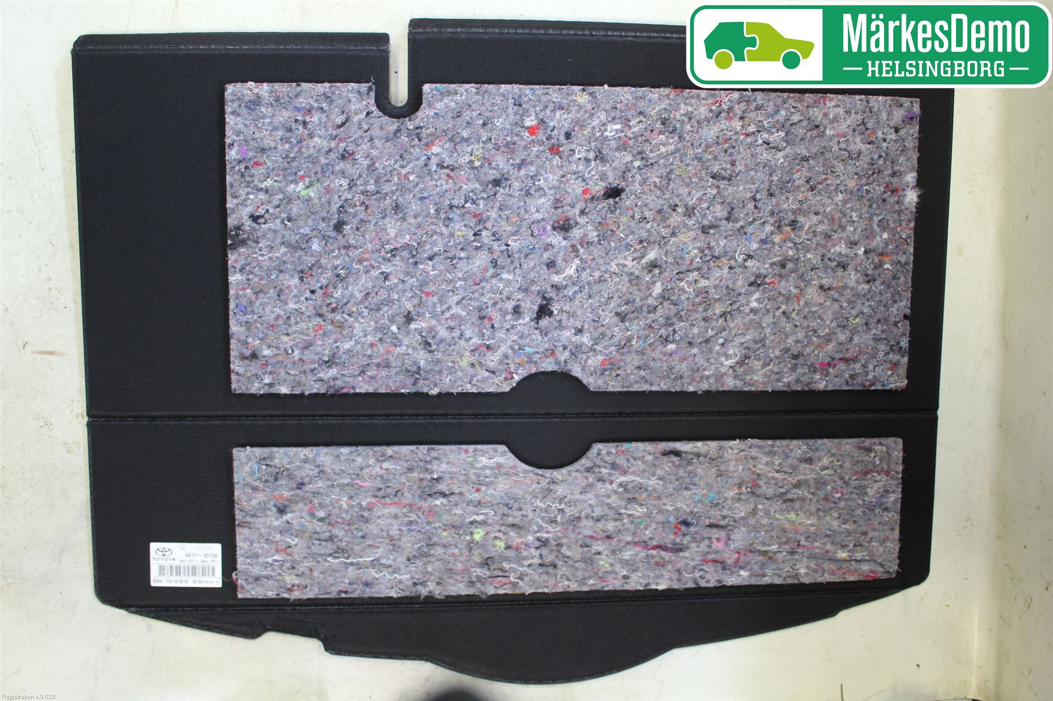 Toyota YARIS XP130 15-20 Reservhjulsskydd