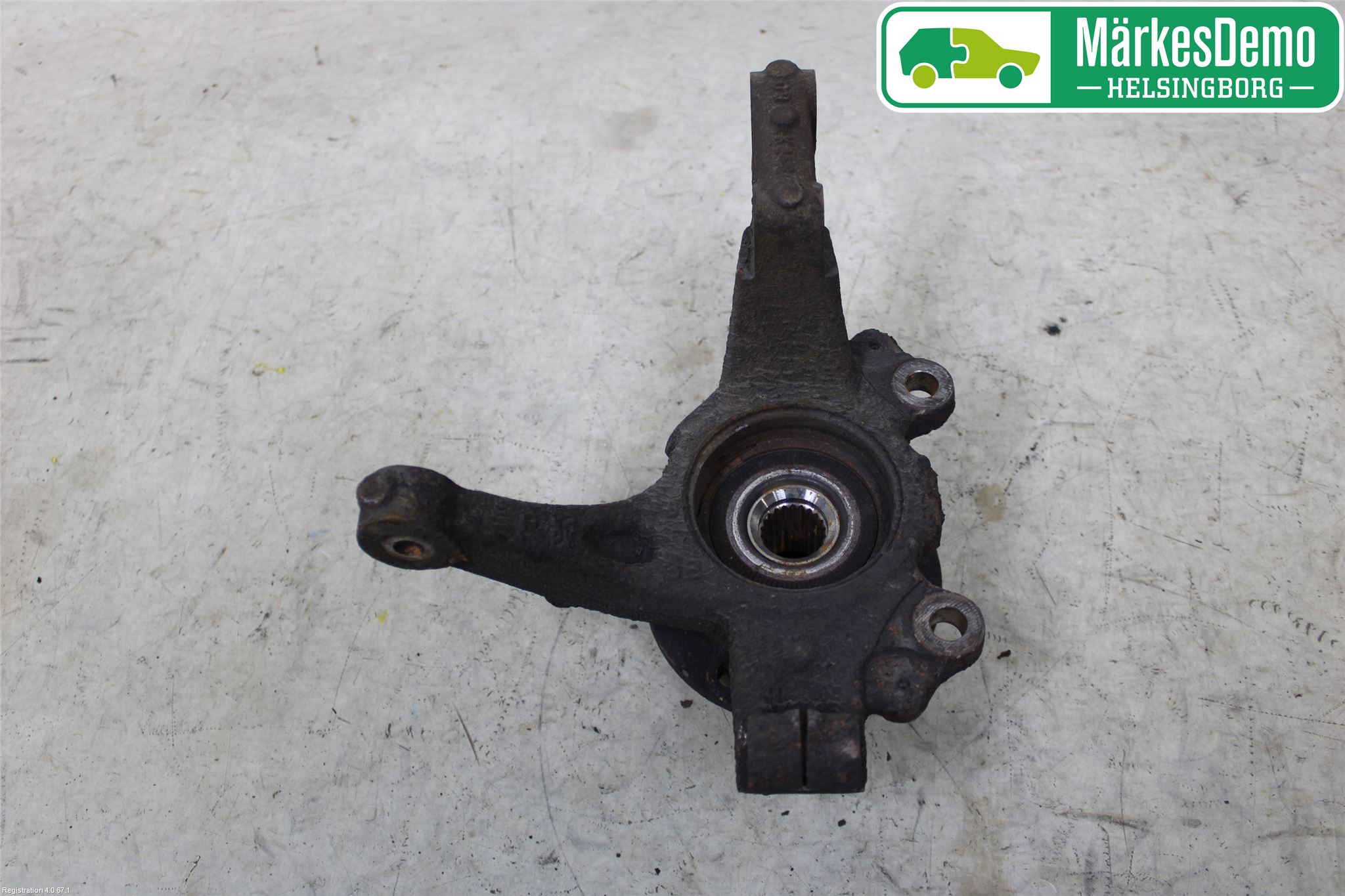 Fiat PUNTO EVO 10-12 Styrspindel Lagerhus Vä