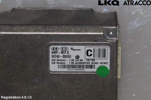 Kia NIRO (DE) 17-22 Sensor Aktivt Kollisionsskydd