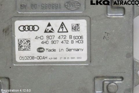 Audi A6/S6 4G 11-18 Styrenhet Strålkastare