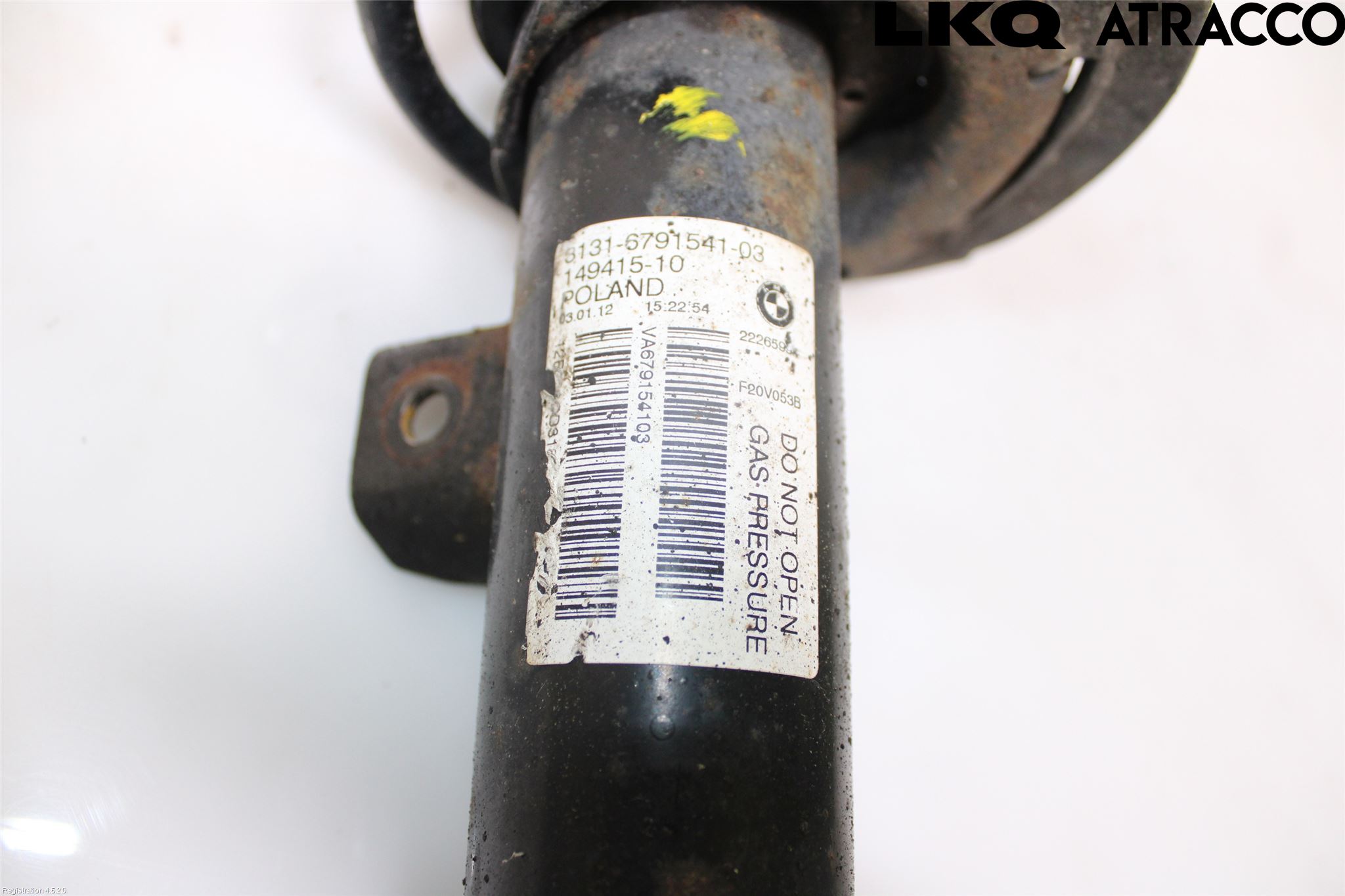 BMW 1 F20/F21 11-19 Fjäderben Fram Vänster