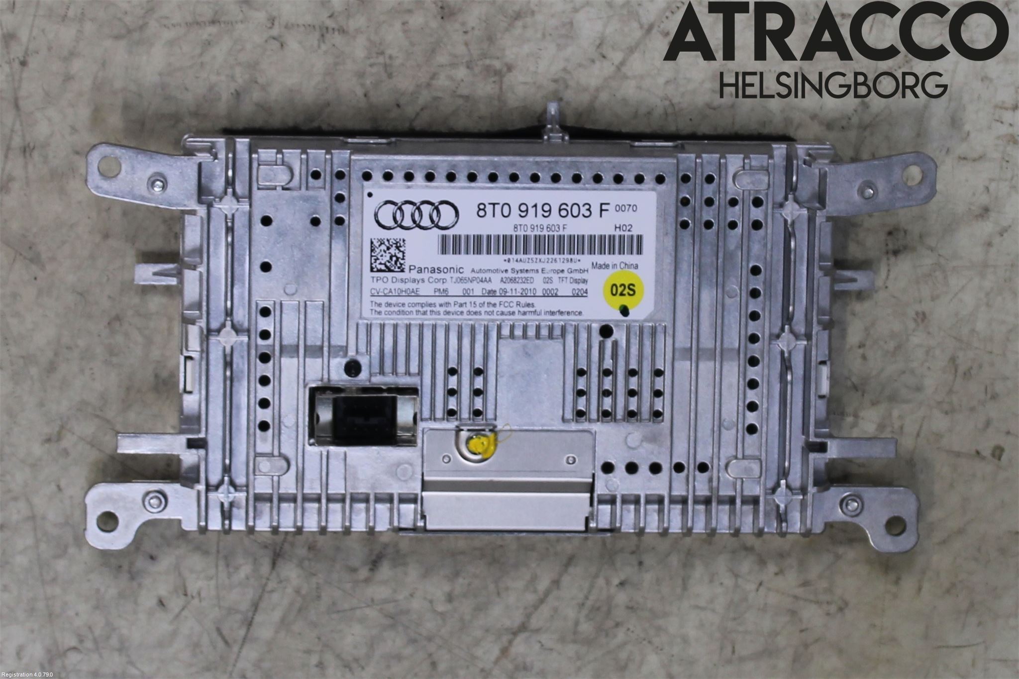 Audi A4/S4 08-11 Multifunktionsdisplay