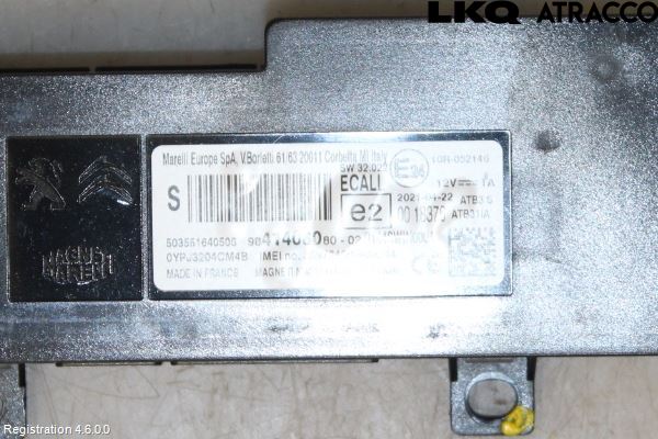 Citroen C4/E-C4 C4X/E-C4X III 21- Styrenhet Övrigt