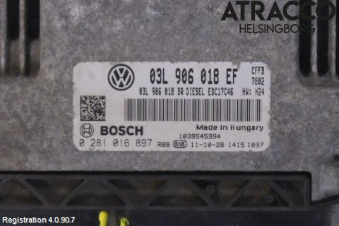 Skoda SUPERB 09-15 Styrenhet Inspump Diesel