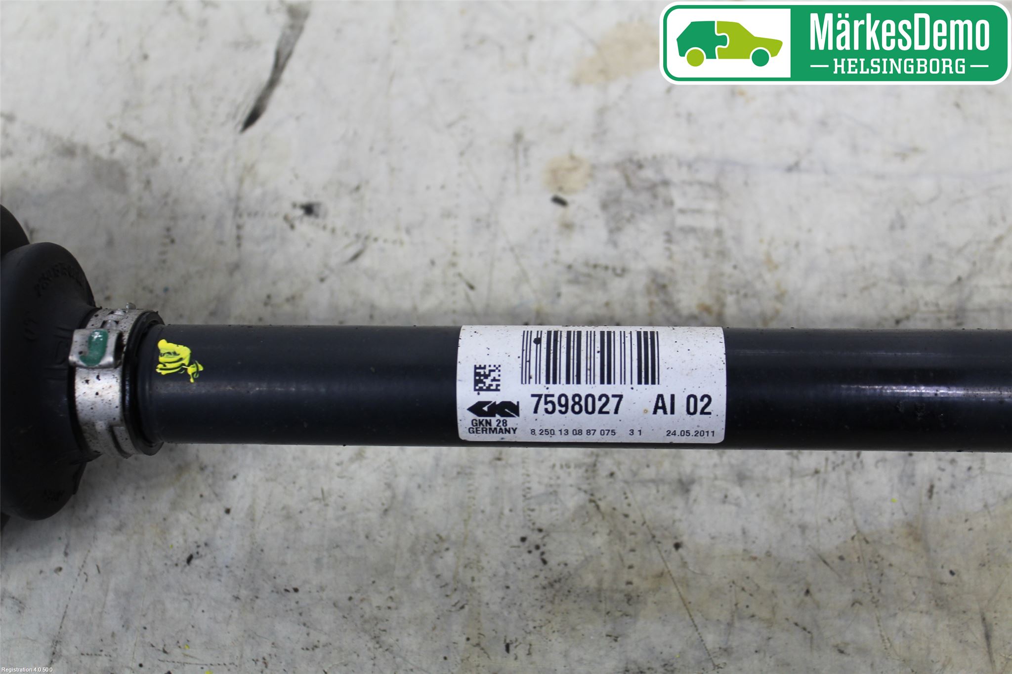 BMW X3 F25 10-17 Drivaxel Fram Vänster