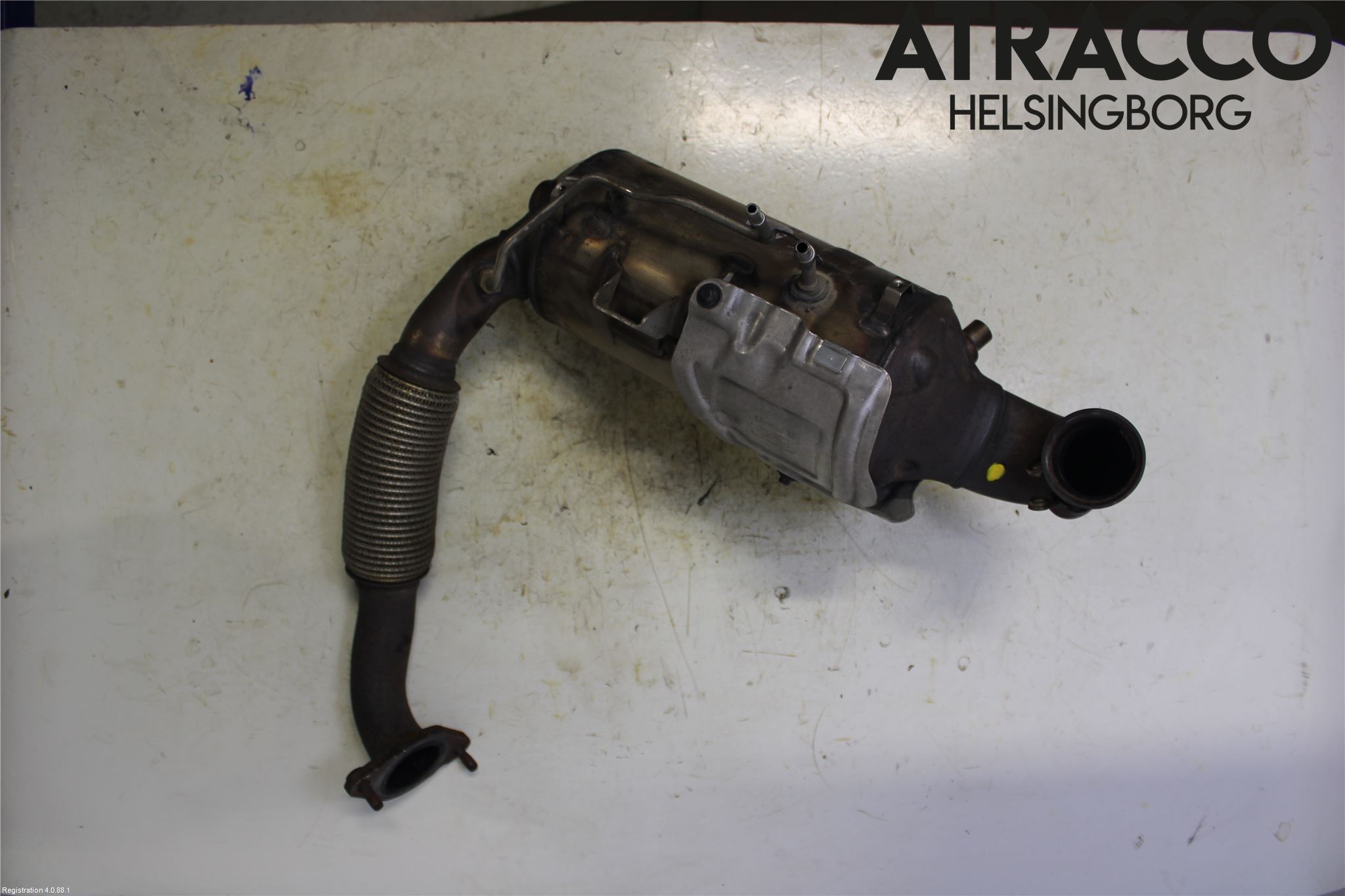 Volvo V40 12-19 Avgas Partikelfilter