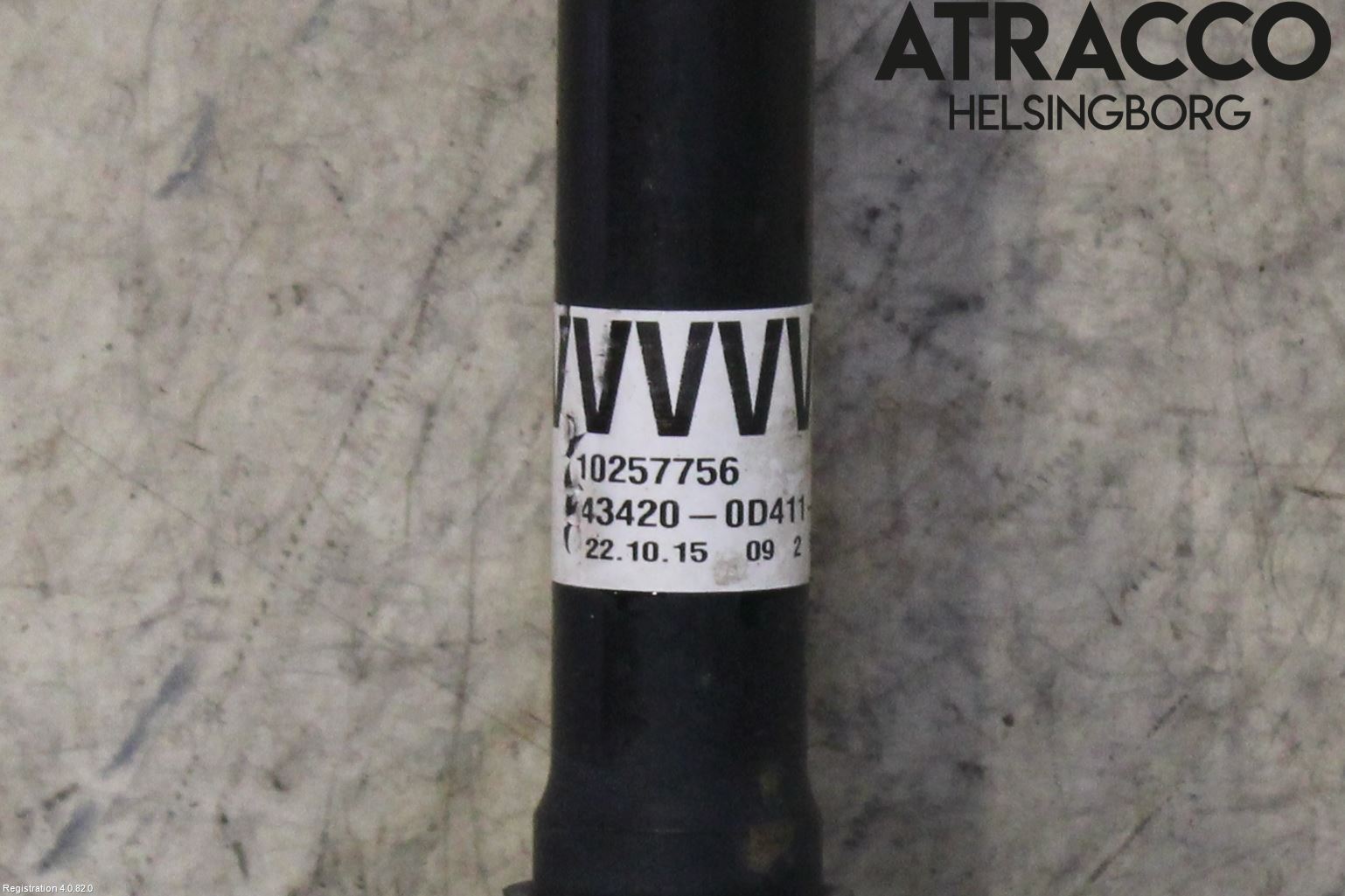 Toyota YARIS XP130 15-20 Drivaxel Fram Vänster
