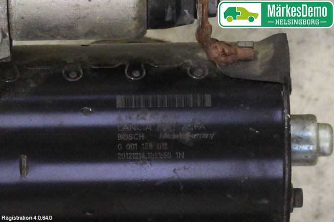 Peugeot BIPPER Startmotor Diesel