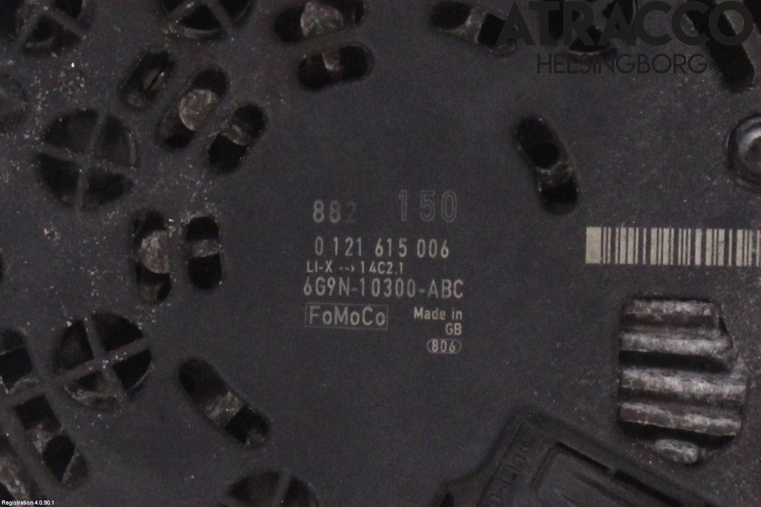 Volvo V70 08-13 Generator