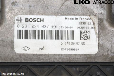 Renault TRAFIC/E-TECH 15- Styrenhet Inspump Diesel