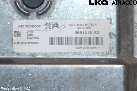 Peugeot 308/E-308 21- Styrenhet Insprut Bensin