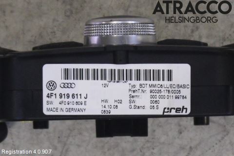 Audi A6/S6     05-11 Strömställare Multifunktion