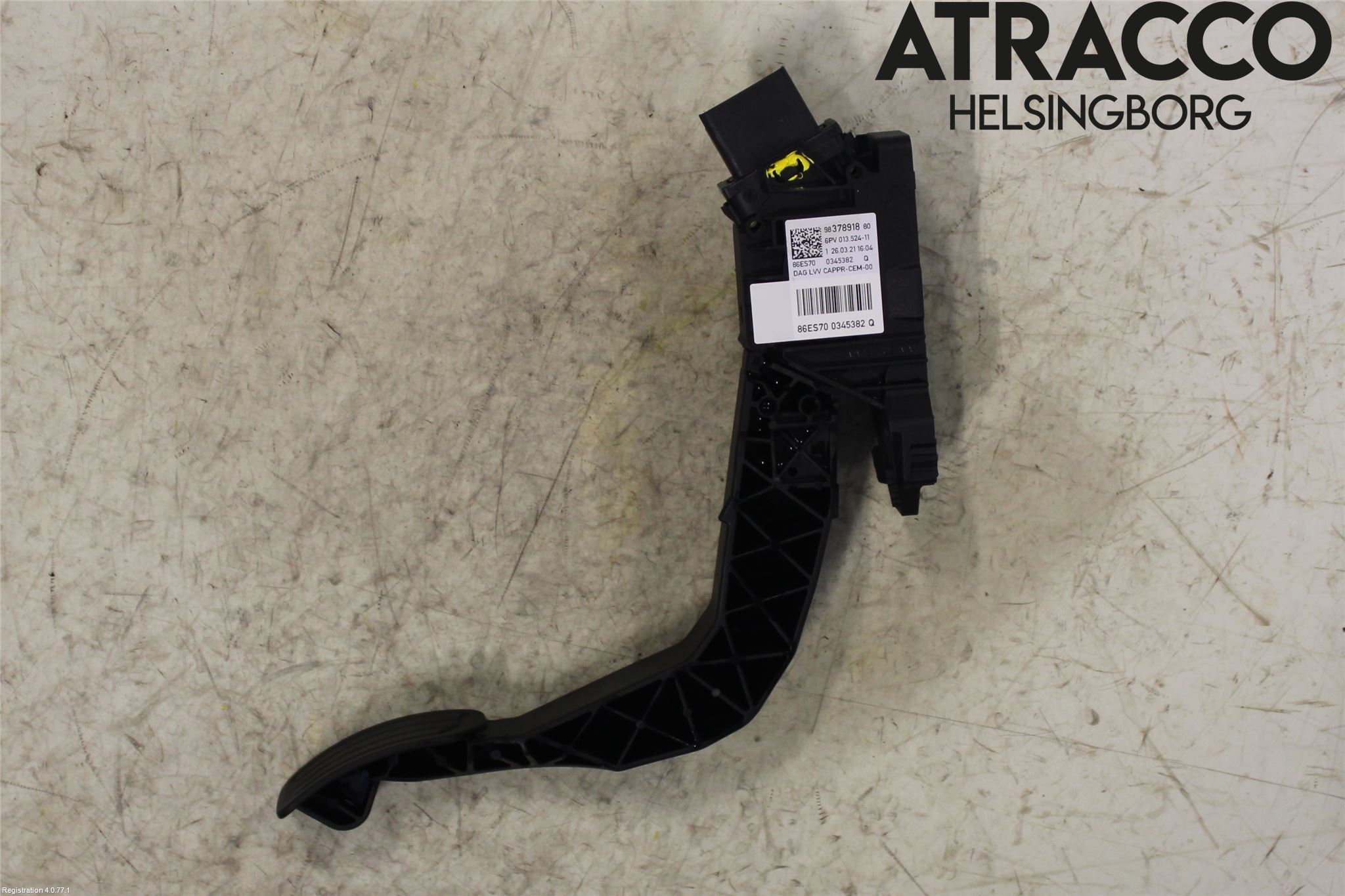 Citroen C4/E-C4 C4X/E-C4X III 21- Gaspedal