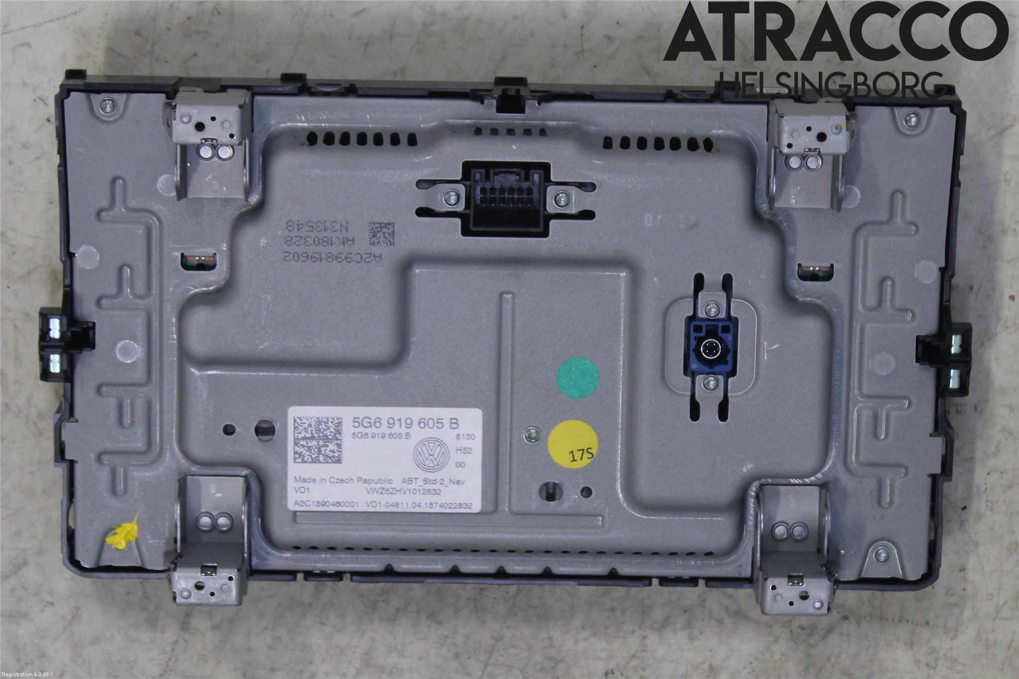 Volkswagen VW ARTEON 17- Multifunktionsdisplay