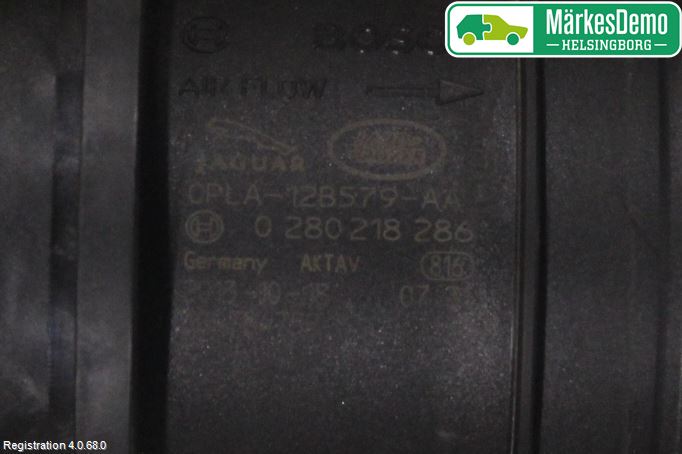 Jaguar XF 08-15 Injluftmassamätare