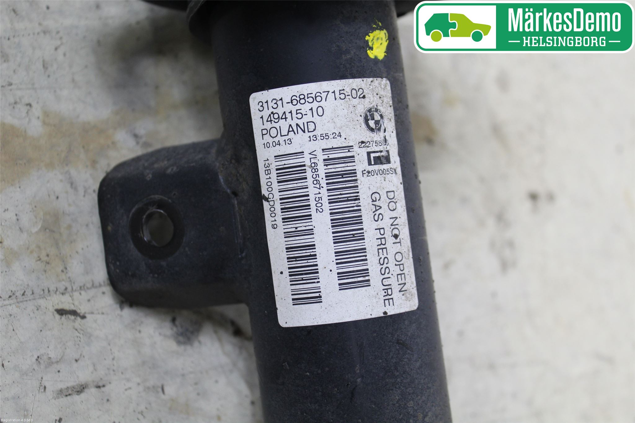 BMW 1 F20/F21 11-19 Fjäderben Fram Vänster