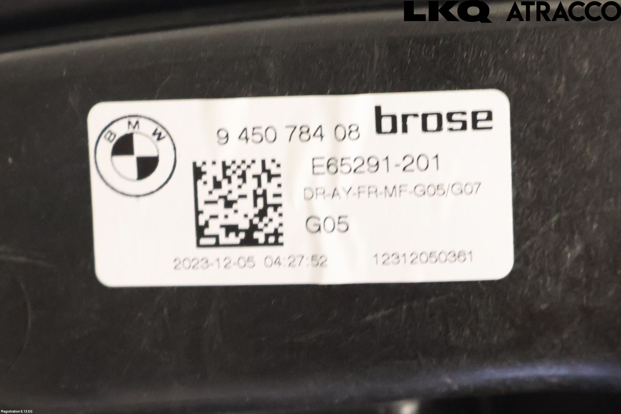 BMW X5 G05 18- Fönsterhiss El Kompl