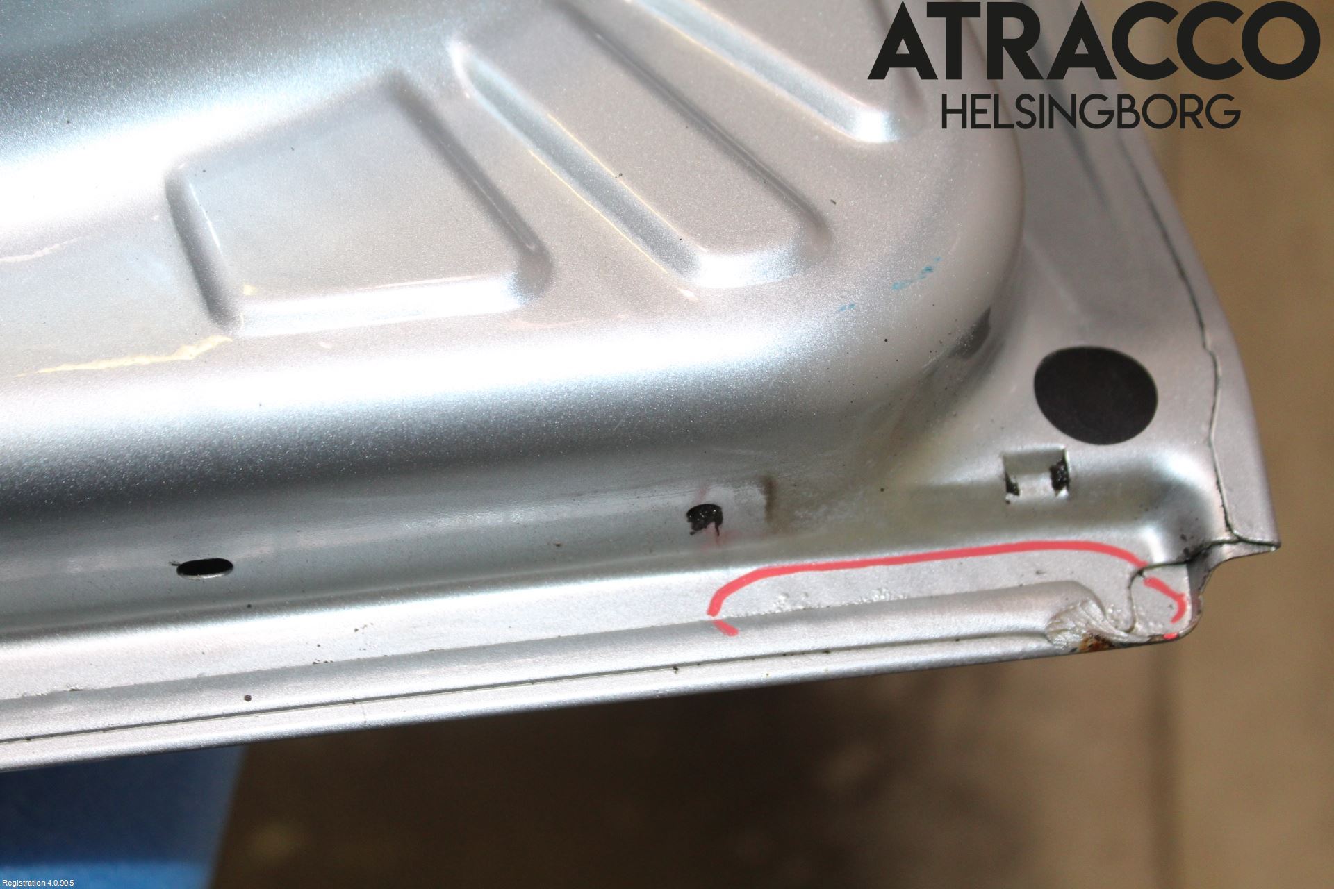 Peugeot 308 08-13 Dörr Bak Vänster