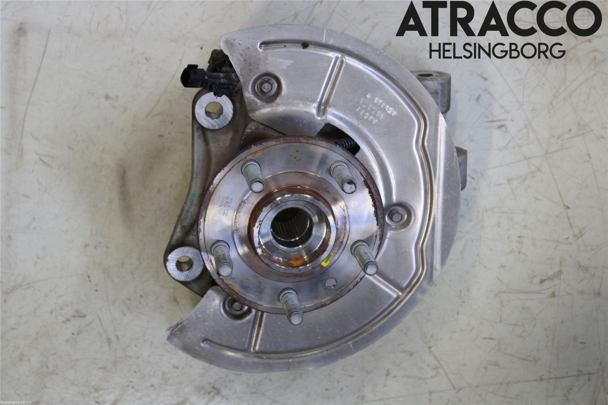 Jeep WRANGLER Styrspindel Lagerhus Hö