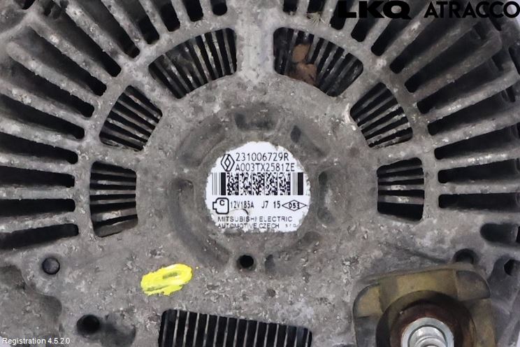 Renault TRAFIC/E-TECH 15- Generator