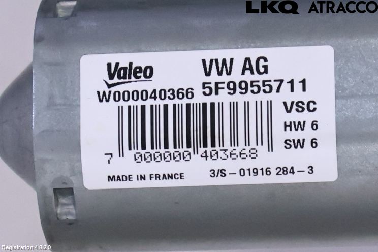 Seat LEON 13-20 Torkarmotor Baklucka