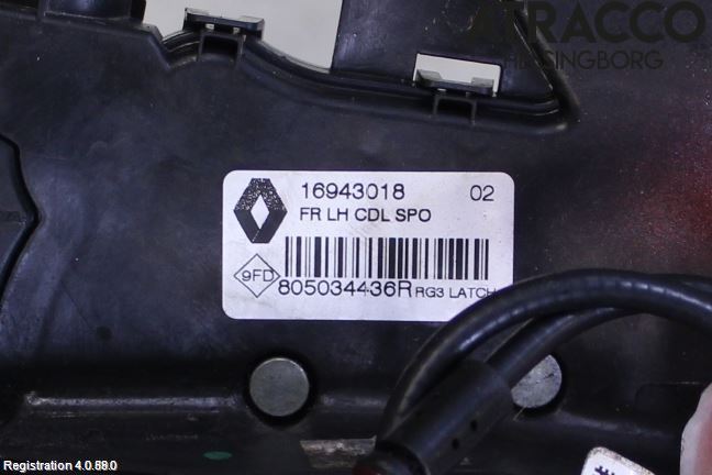 Renault MEGANE IV 16-23 Centrallåsmotor Vänster