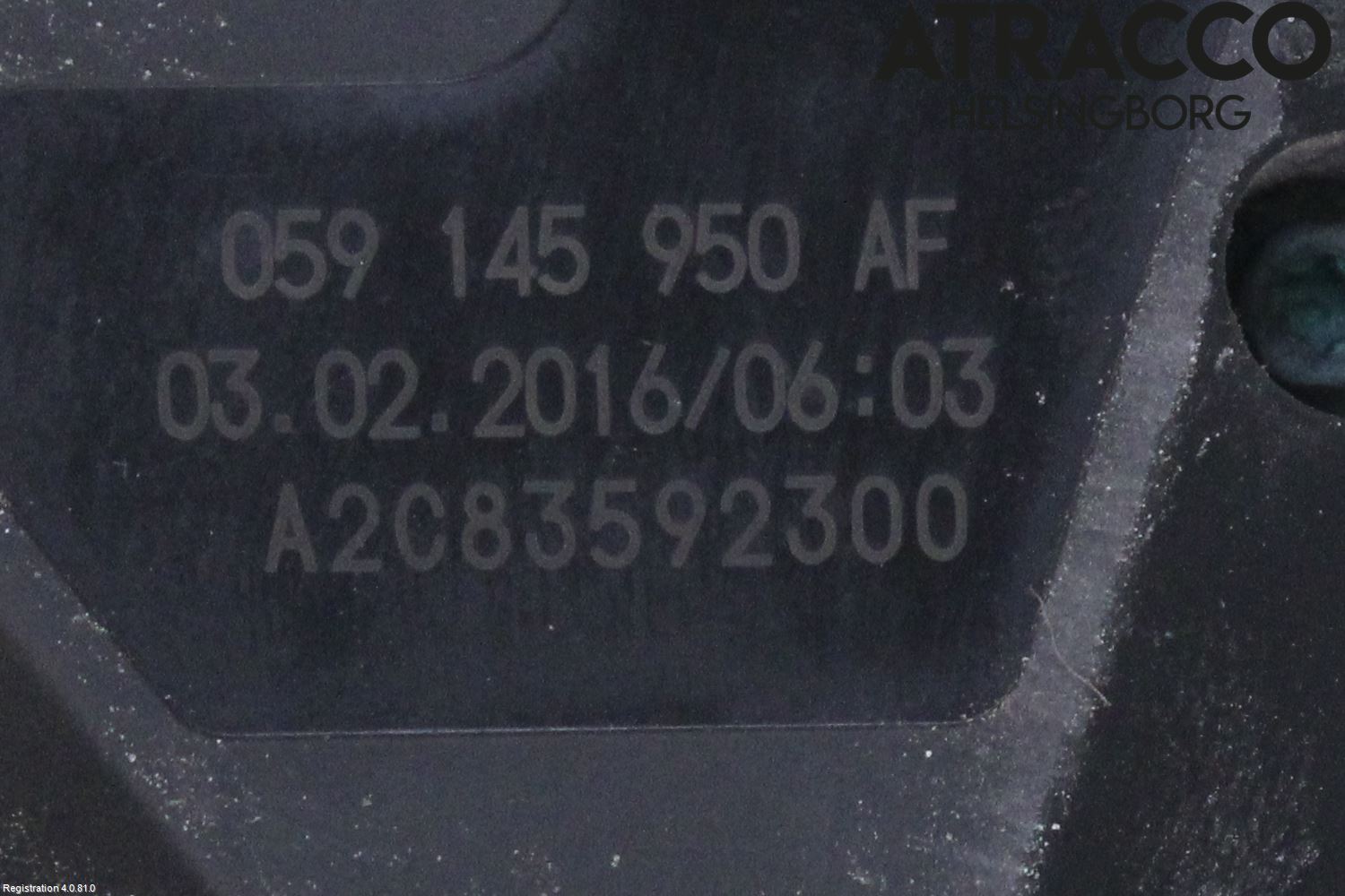 Volkswagen VW TOUAREG 7P 11-18 Injspjällhus