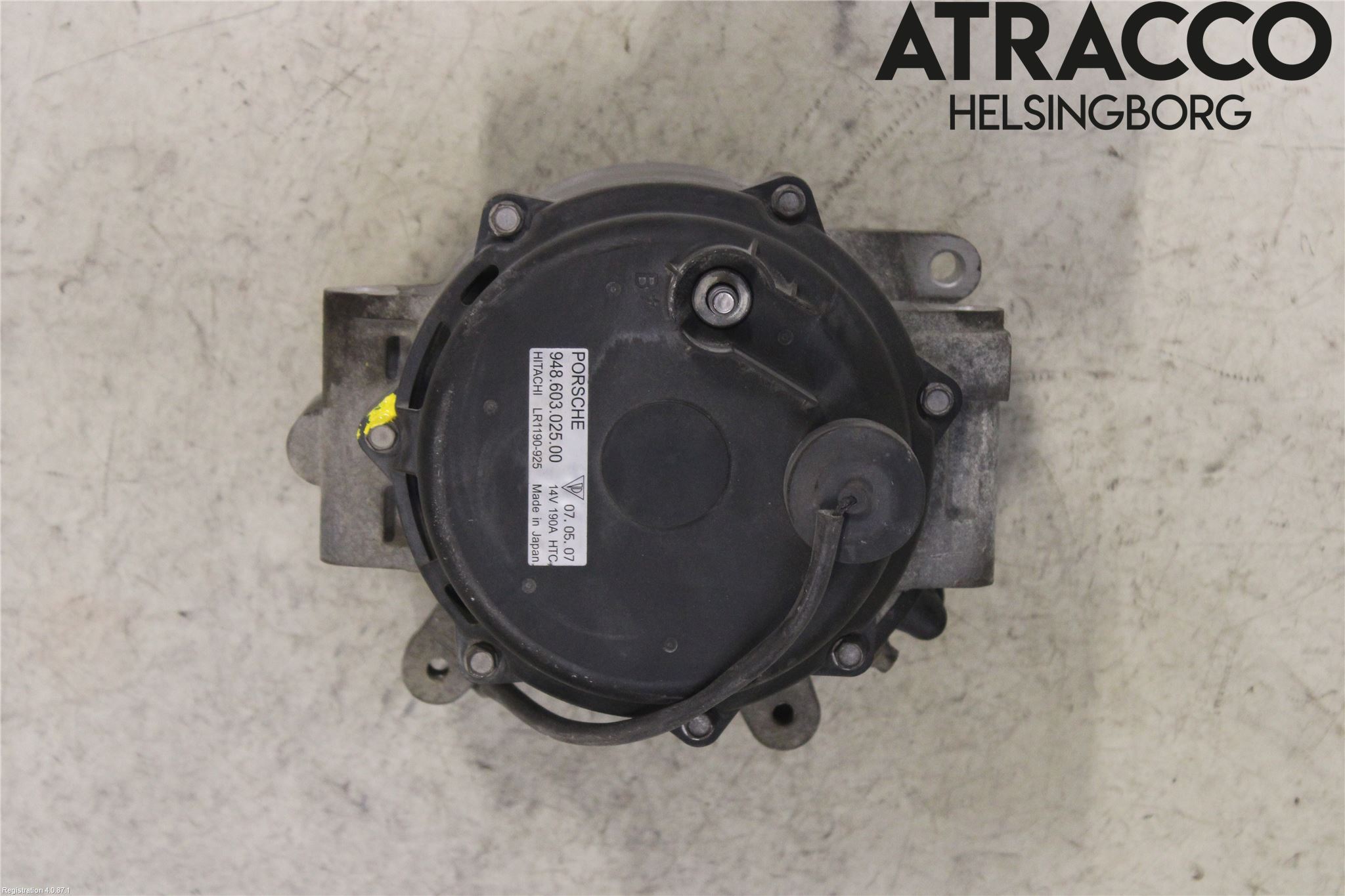 Porsche CAYENNE 03- Generator