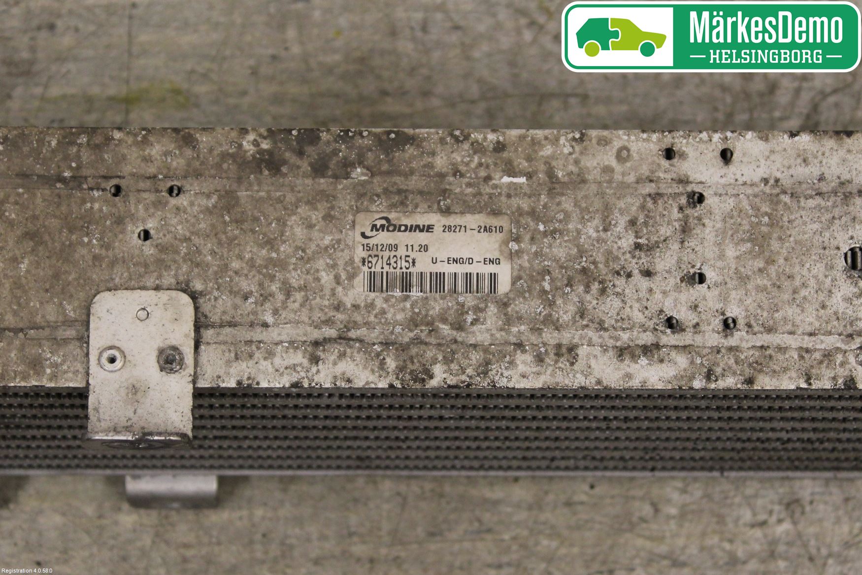 Kia CEED 06-12 Laddluft-Intercooler Kyl