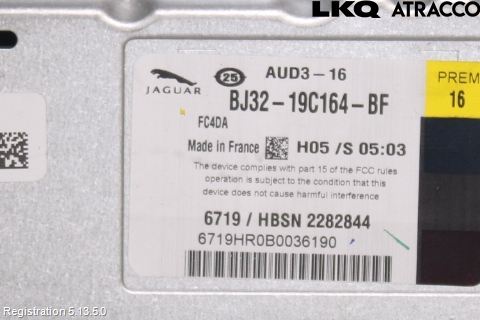 Jaguar XJ X351        10- Radio-Stereo Förstärkare