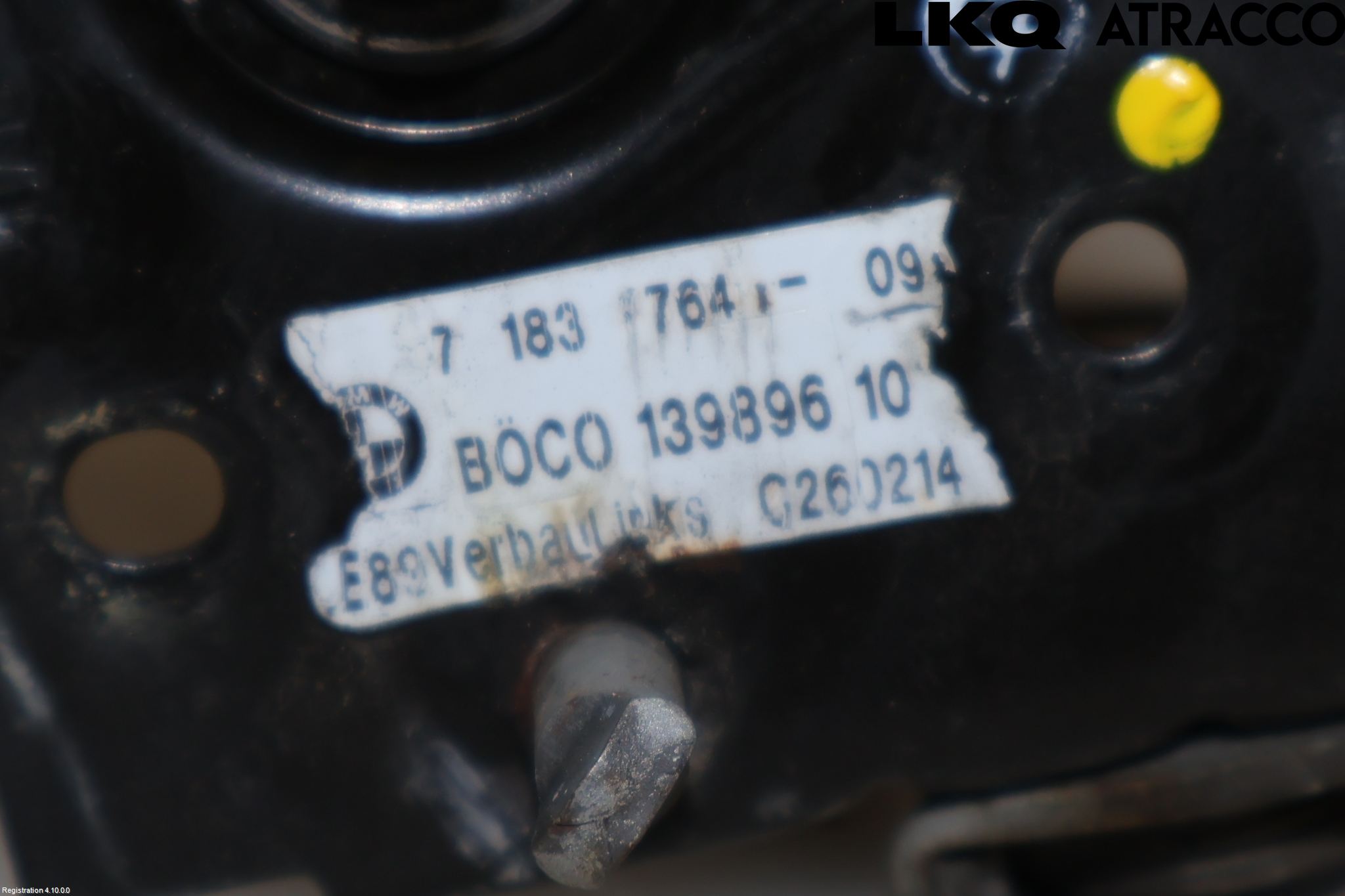 BMW 5 F10/F11/F18 09-17 Huv Spärr