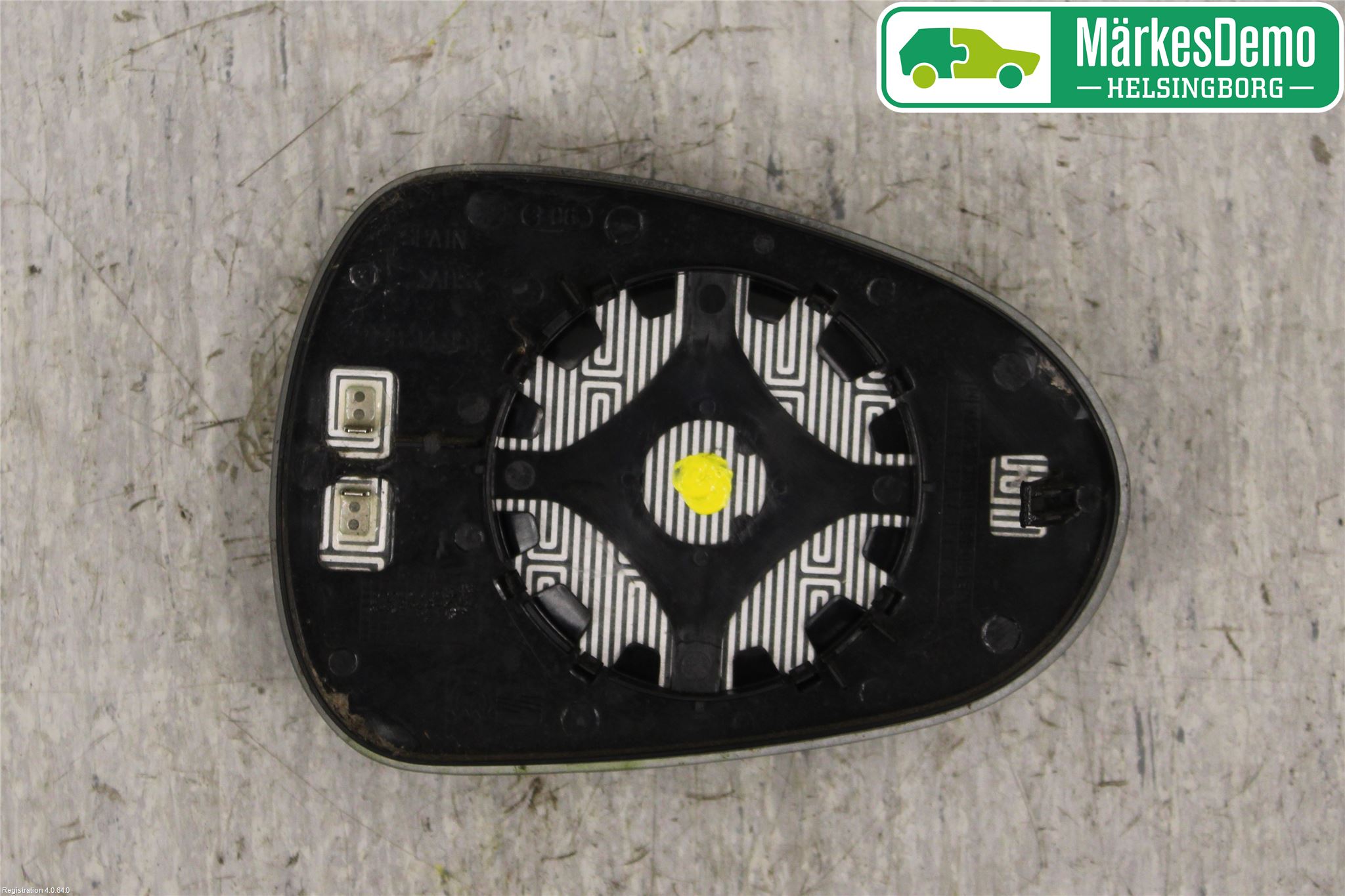 Seat LEON 06-12 Spegelglas Vä