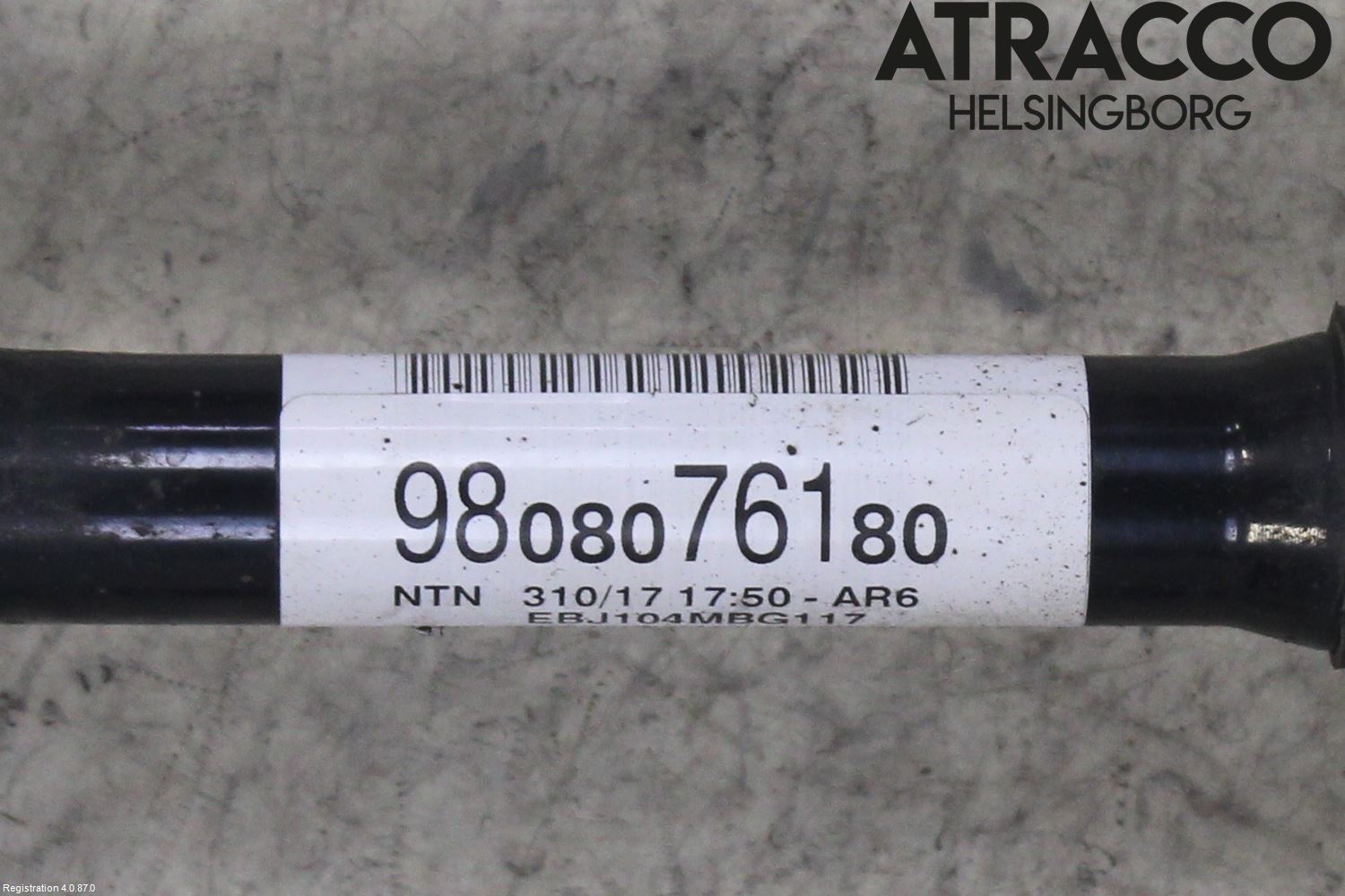Peugeot 5008 17-24 Drivaxel Fram Vänster