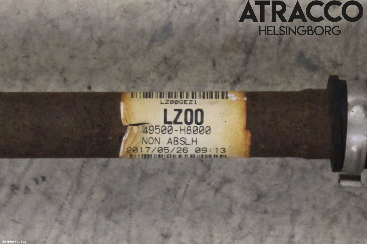 Kia RIO 17- Drivaxel Fram Vänster