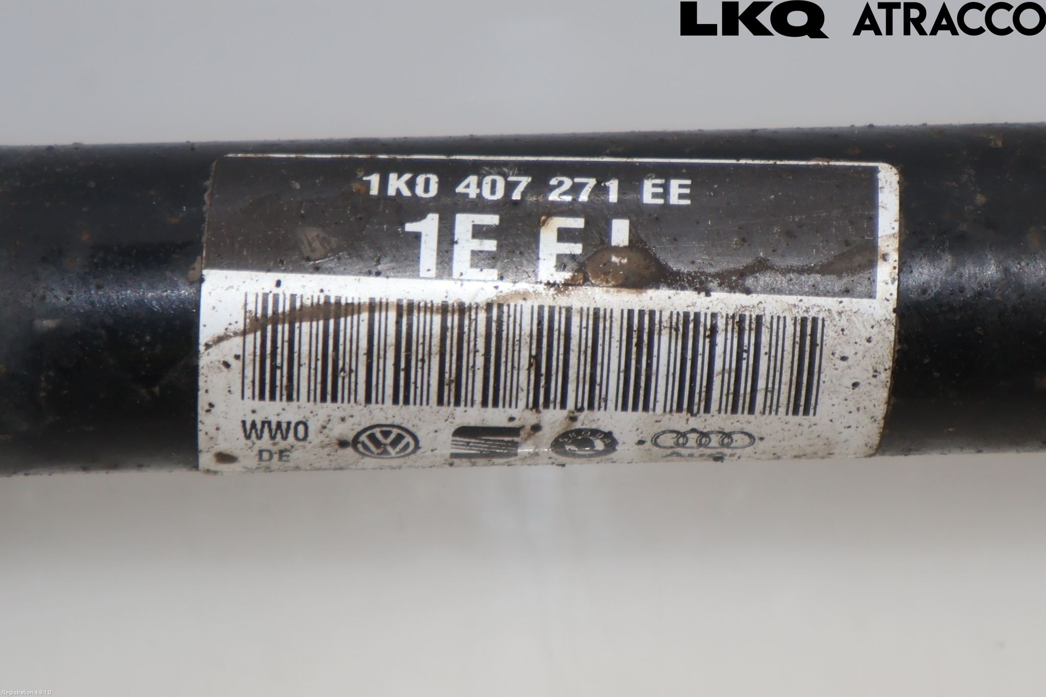 Volkswagen VW PASSAT 11-14 Drivaxel Fram Vänster