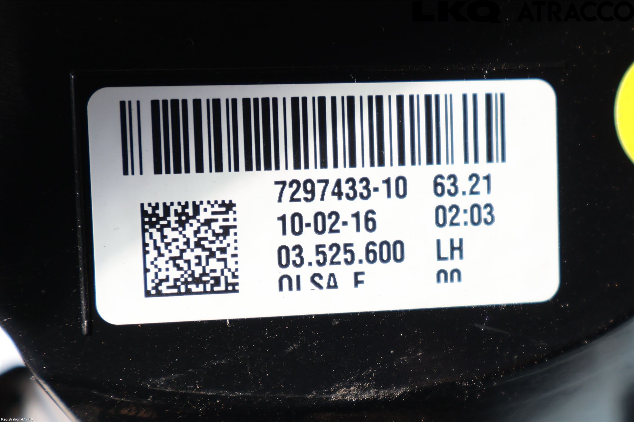 Mini ONE/COOPER 3DR F56 14-24 Bakljus Vänster