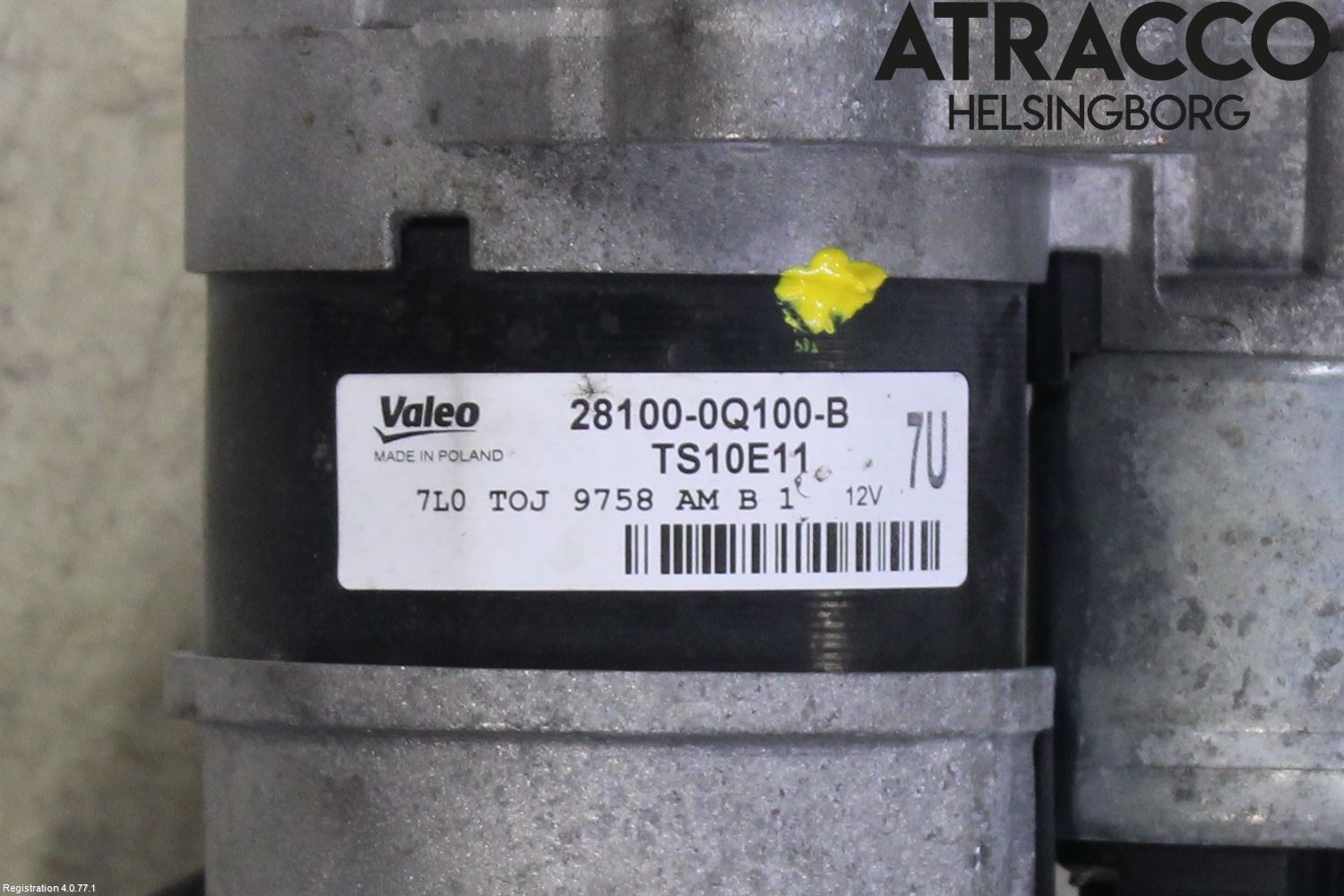 Toyota AYGO 15-21 Startmotor