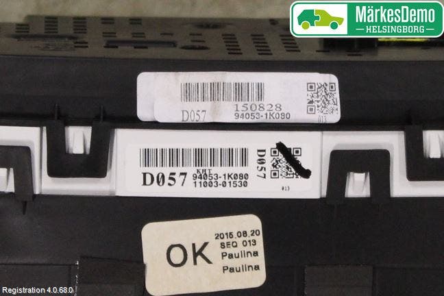 Hyundai ix20 Instrument Komb