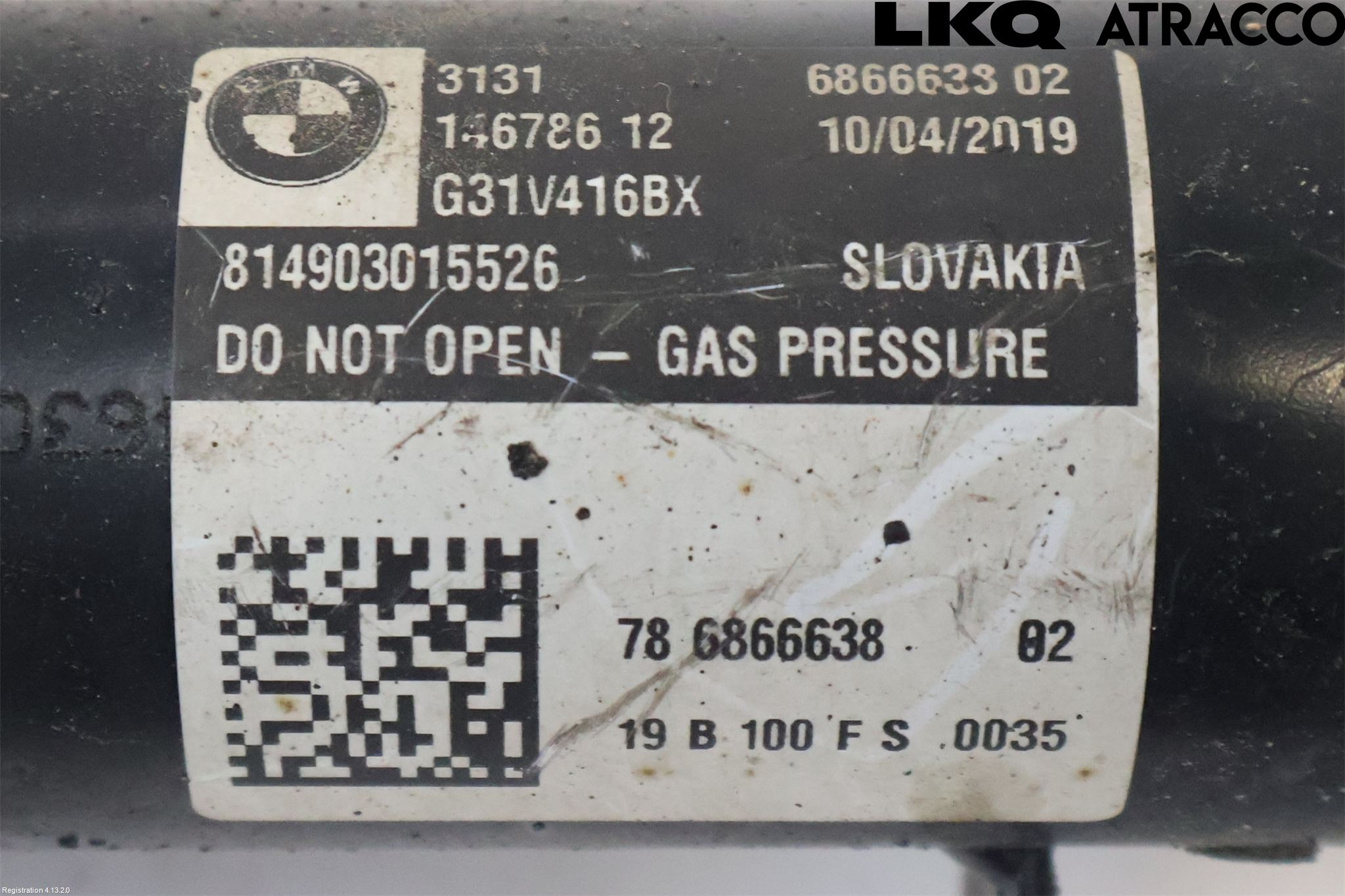 BMW 5 G30/G31/F90 17-23 Fjäderben Fram Höger