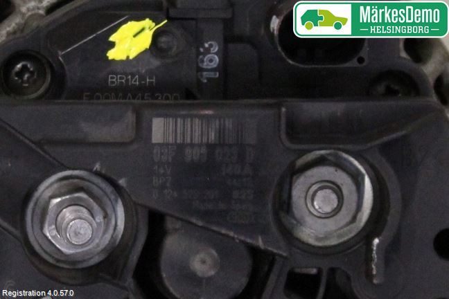 Skoda FABIA 07-14 Generator