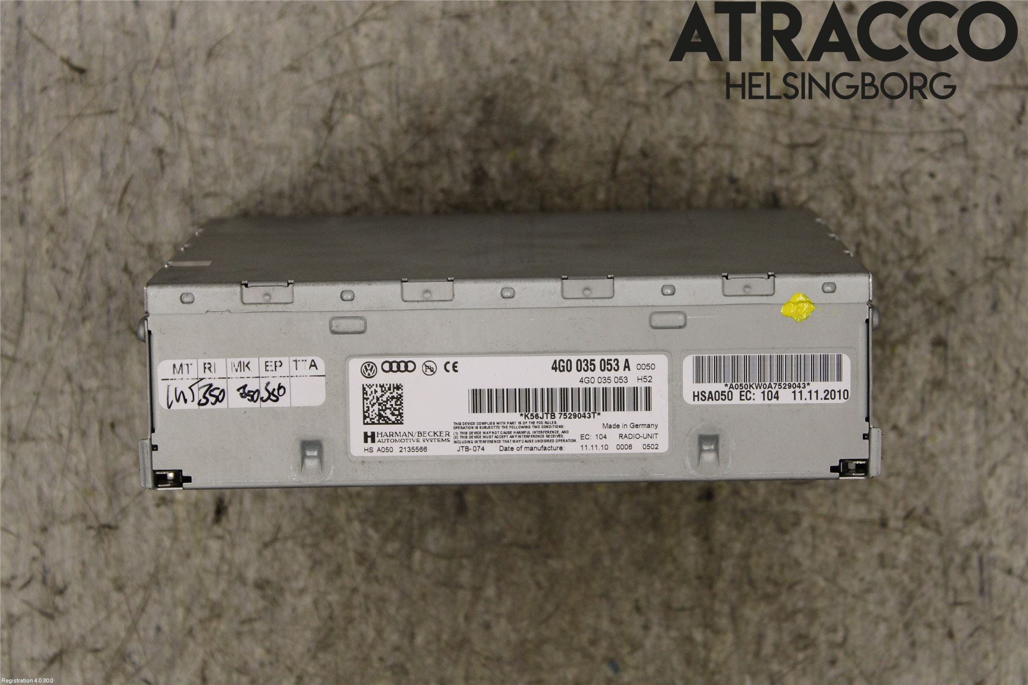 Audi A7/S7 4G 11-17 Radio