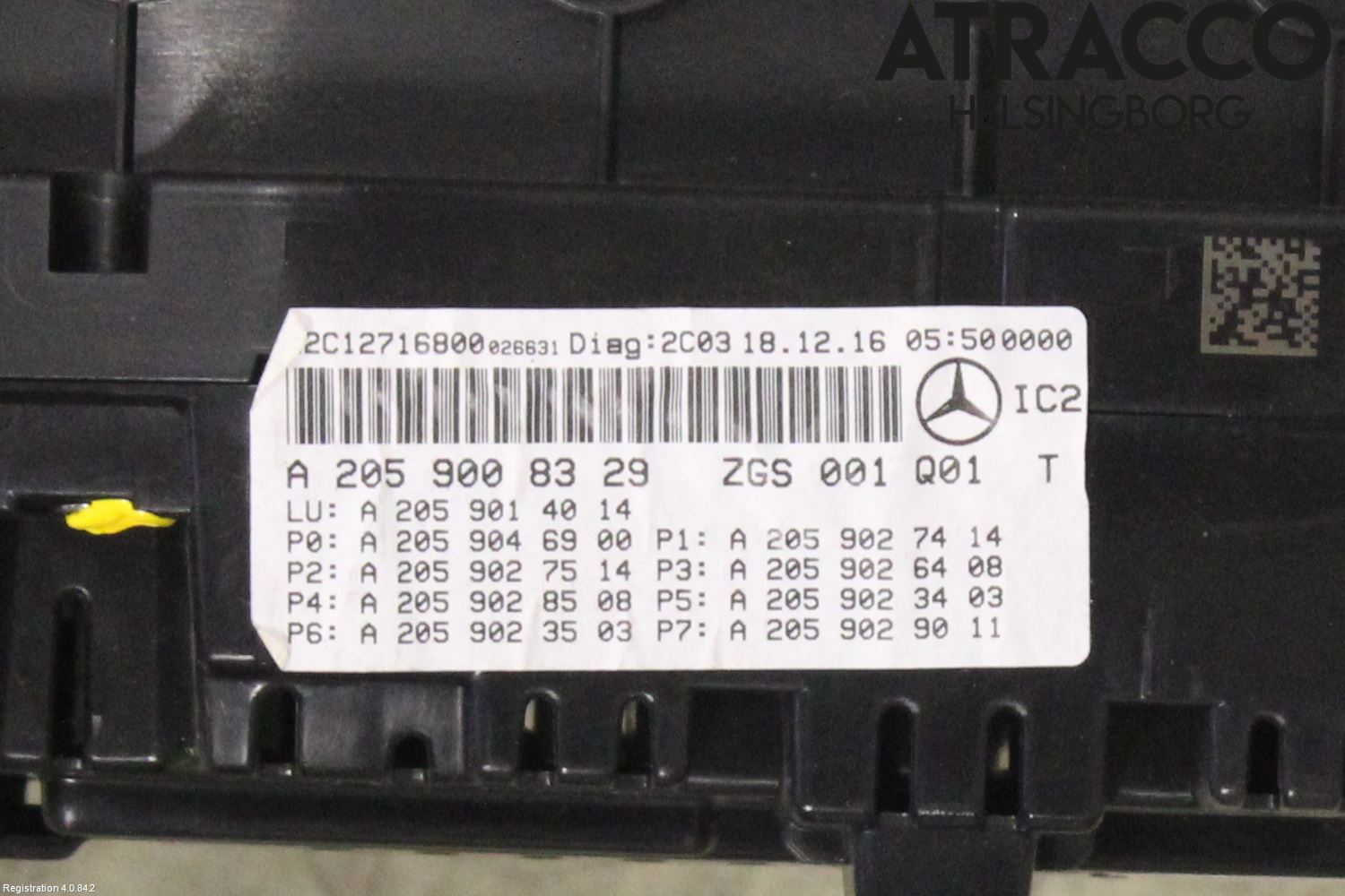 Mercedes-Benz MB GLC-KLASS (X253/C253) 15-22 Instrument Komb