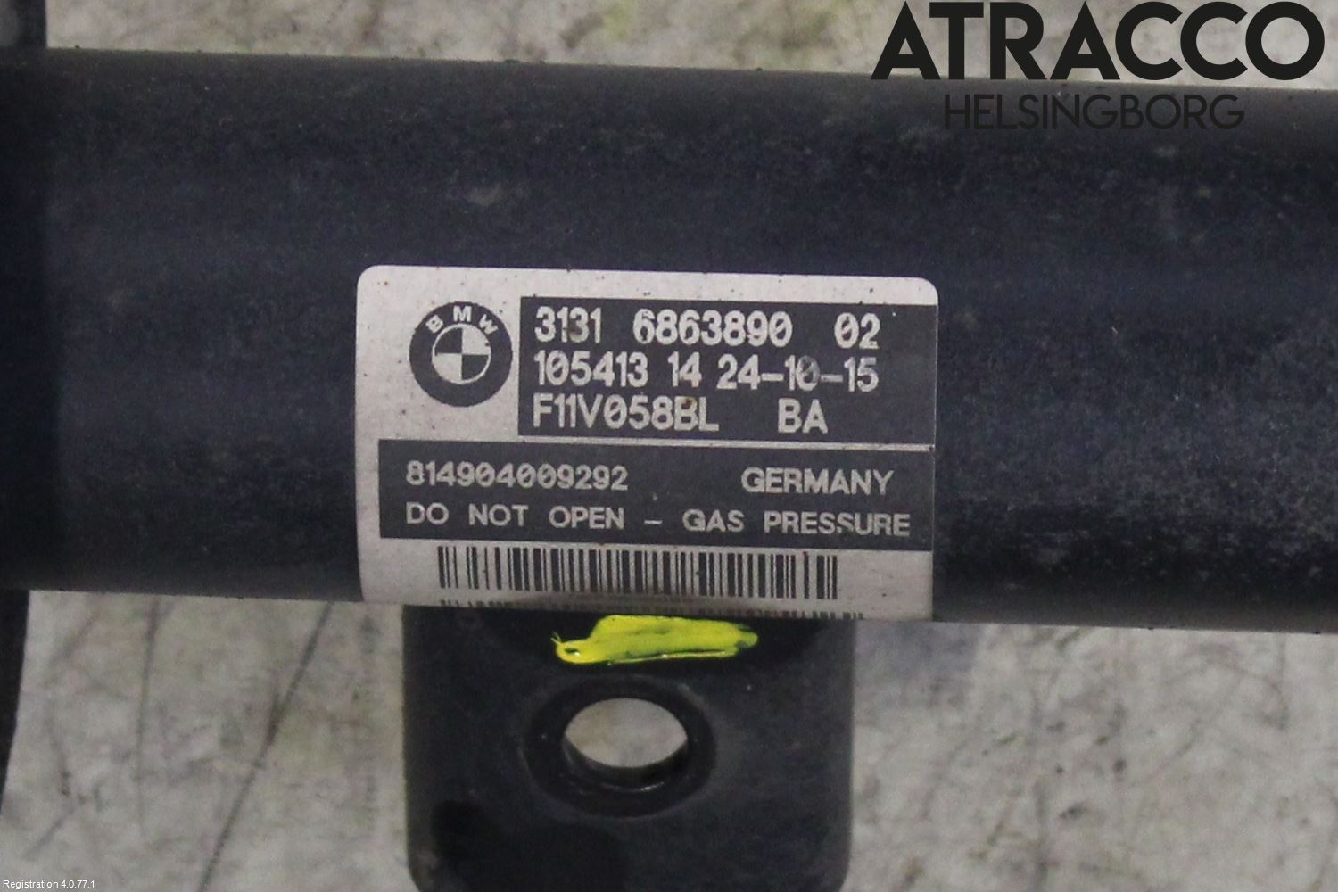 BMW 5 F10/F11/F18 09-17 Fjäderben Fram Höger